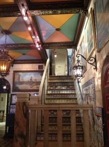The Back Staircase at The Columbia -- a work of art